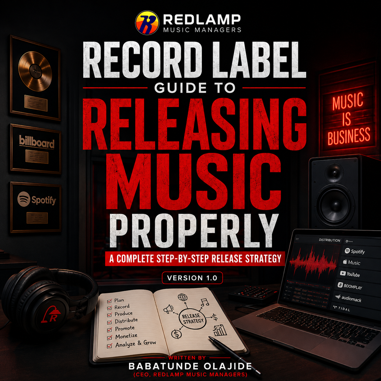 Record Label Guide to Releasing Music Properly | Complete Music Release Strategy eBook